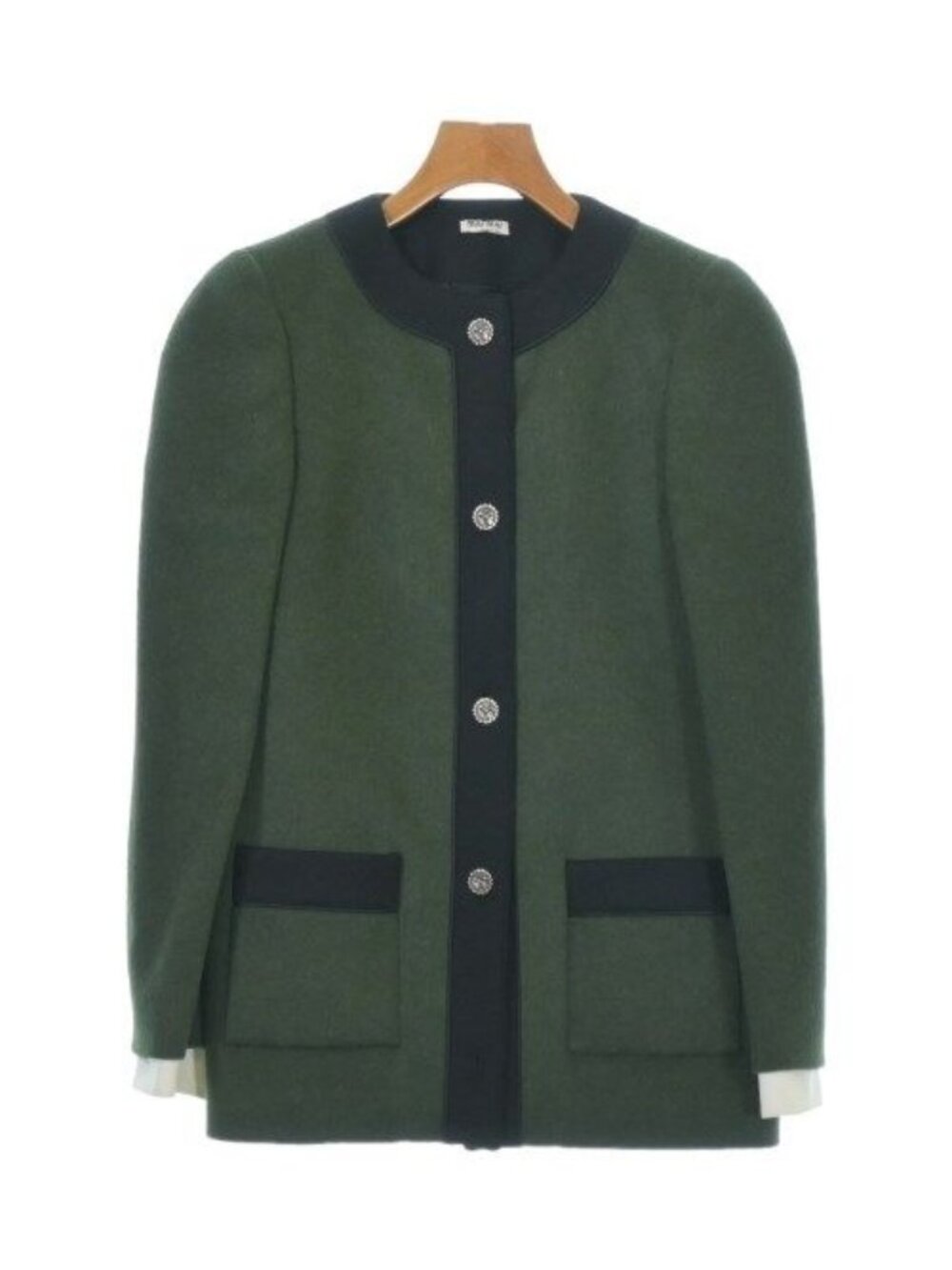 Miu Miu Collarless Jacket